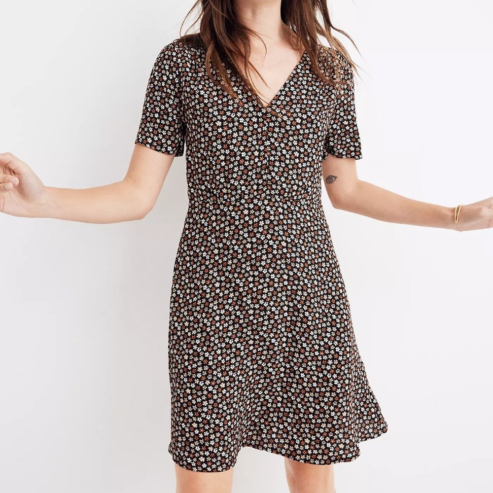 NWT Madewell Dawnflower Blooms Mini Dress 8